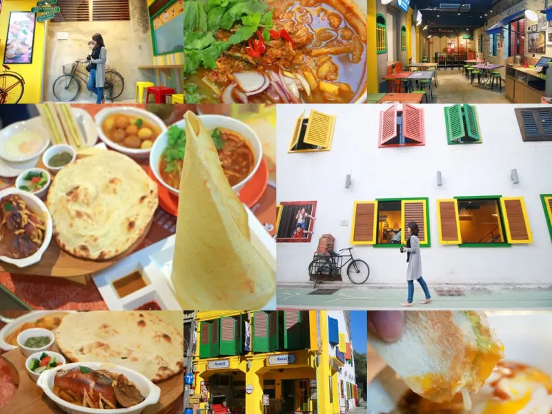 台中星馬料理Mamak檔星馬料理》勤美超人氣餐廳 正宗馬來西亞風味料理餐廳 黃白色外觀搭配綠窗戶格外顯眼好吸睛 平價正宗又美味 南洋風味飄進勤美綠商圈【旅人狂潮@Allen】