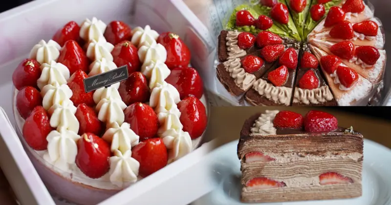 療癒噴發少女心甜點蛋糕專賣店、超人氣必吃千層蛋糕、限定草莓蛋糕｜木木江鳥衣谷 - 跟著尼力吃喝玩樂＆親子生活