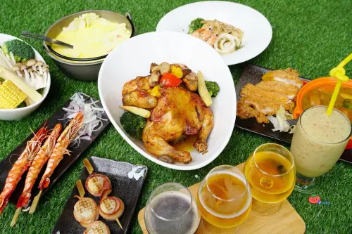 【八里餐廳推薦】在餐酒館吃烤雞好狂！左岸安然餐酒館 2018與朋友郊外踏青 家族輕旅行 親子聚餐(文末優惠)