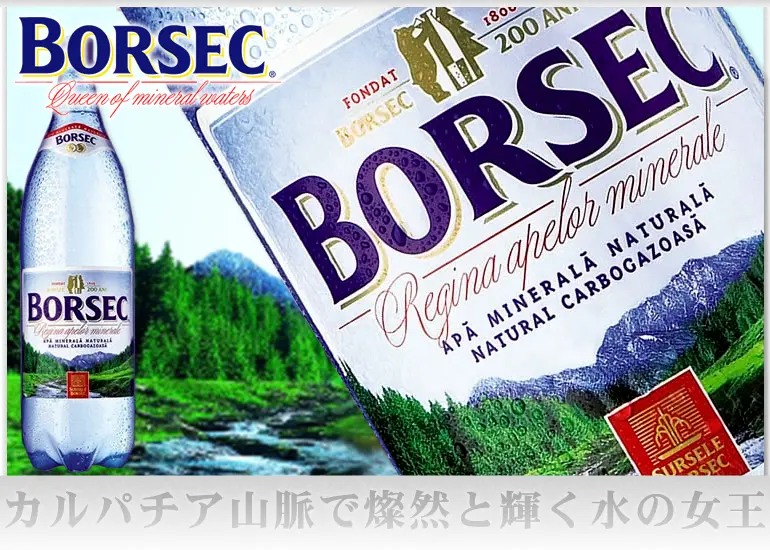  悅喜生物科技 BORSE天然氣泡礦泉水 