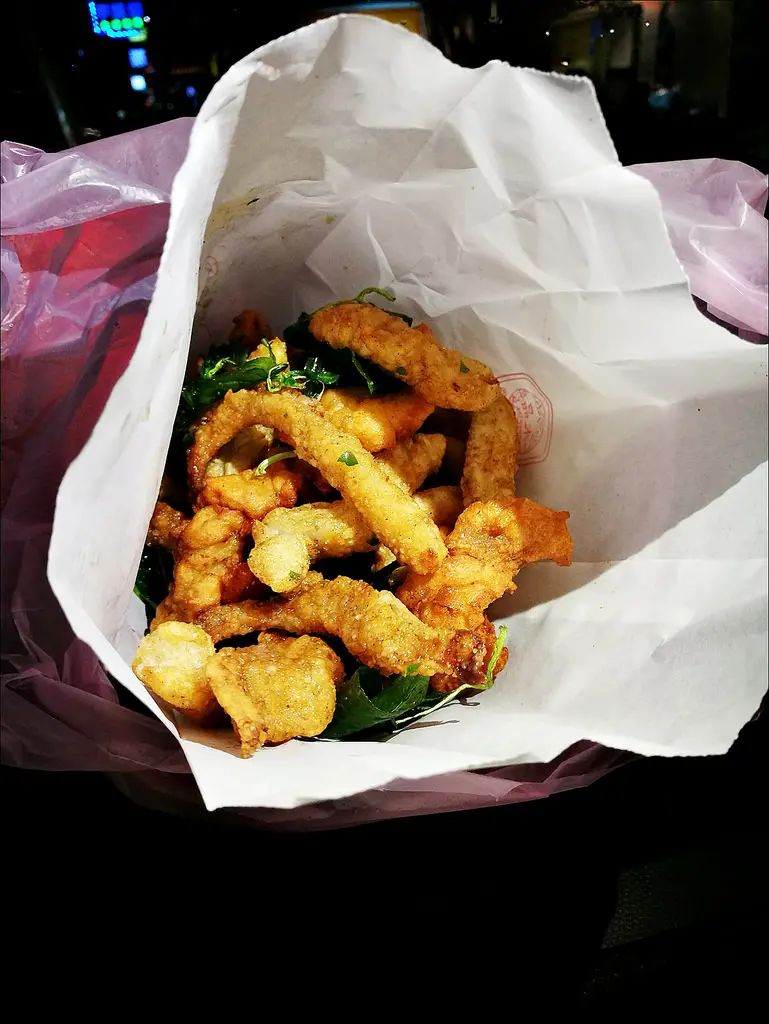 [台中] 鹹酥豬 台中西屯路鹹酥雞 計程車司機推薦 我們每天經過終於來了