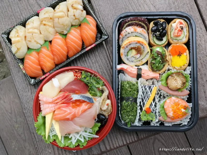 台中美食│天皇壽司〃隱藏在大里仁化黃昏市場的人氣平價壽司店，壽司6元起，丼飯只要100元！