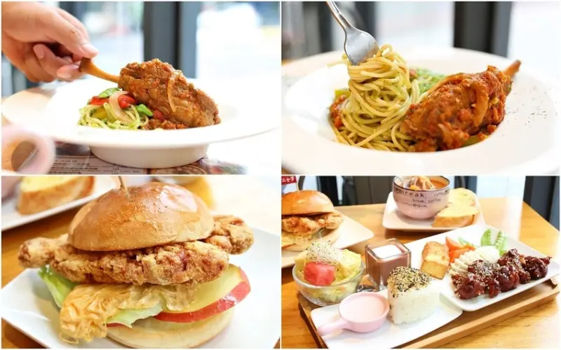 【高雄】七二食事│好棒棒豬義大利麵，蕃茄豬小腿超獨特！．建工路必吃平價早午餐．桑尼瘦不了