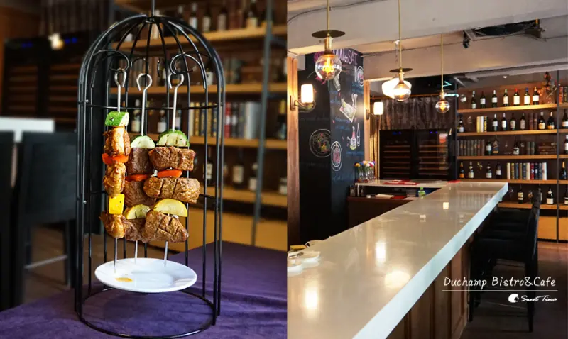 【食記．松山區】Duchamp Bistro&Cafe - 高質感餐酒館 / 創意料理 / 提供包場 / 約會餐廳推薦 ღ捷運松山機場站ღ