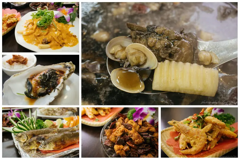 【新北】翁仔平價海鮮。菜色多元，價格實在，晚餐宵夜吃熱炒吧！/中和海山宮廟口夜市美食/中和宵夜熱炒推薦/民安街夜市美食