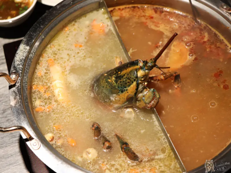 食【圓山火鍋】圓味涮涮鍋，波士頓龍蝦天使紅蝦超鮮甜/菜單價格