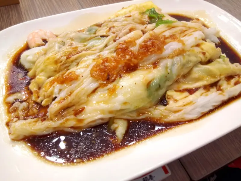 【台北市中山區 / 廣式料理 / 捷運行天宮】IG熱門打卡 稻香石磨腸粉