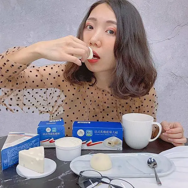 擬真起司蛋糕不只好拍也好吃，大推全聯乳酪聯名必吃 | 【全台】全聯We Sweet × kiri聯名甜點