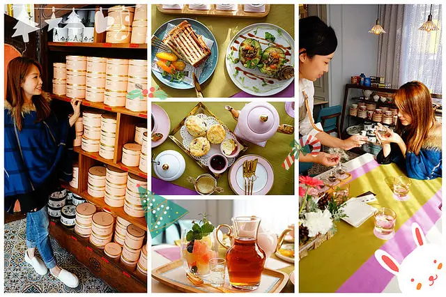 台中美食~新店報報 漫漫拾光 英倫茶館 西洋古董洋菓子店活生生出現在眼前 優雅瓷器、百年音樂琴、古董、英國茶還有全台中最好吃的司康