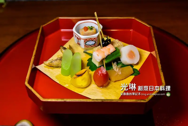 光琳 大安店-日式会席料理,美麗又有意境的餐點,用最精緻的廚藝、食材和服務來款待貴客