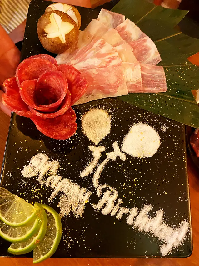 超浮誇牛舌玫瑰，沒吃過馬太郎別說你懂日式燒肉！台北燒肉推薦/中山區燒肉