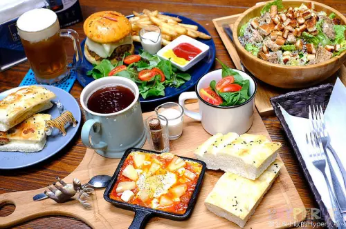 OkieDokie Cafe│下重本用料原汁原味經典呈現各項澳洲美食，座位均附插座還有投影機適合包場！ @強生與小吠的Hyper人蔘~