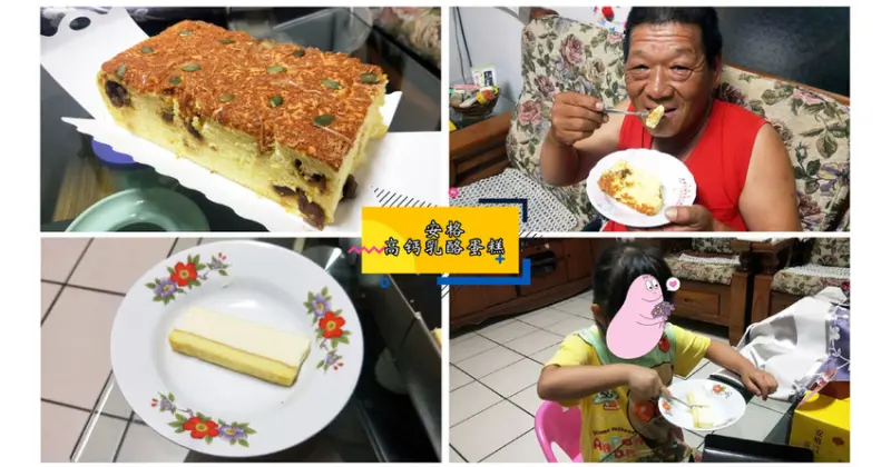 【台南乳酪蛋糕】安格高鈣乳酪蛋糕｜重乳酪蛋糕香濃入味｜一家老小都愛的味道