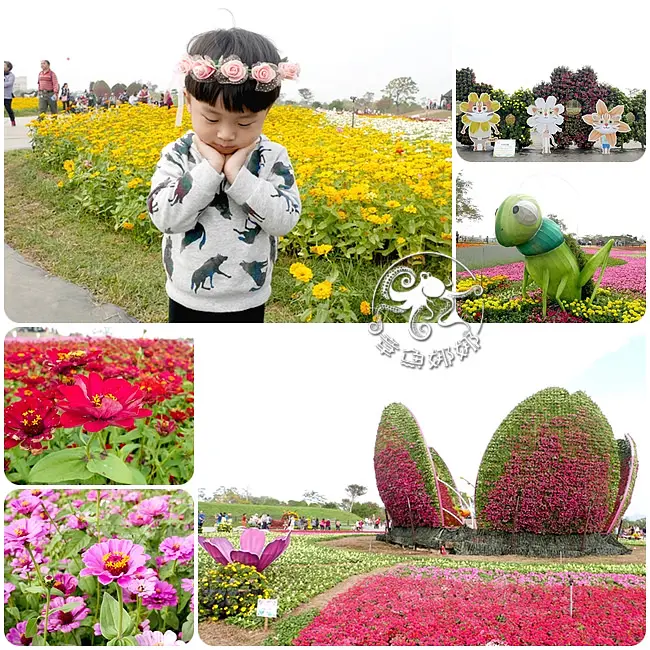 2017台中國際花毯節/老少合宜景點【期間限定2017/12/23-2018/01/07】三大主題亮點，一定要收藏！想當美美花仙子，要把握最後時間囉！