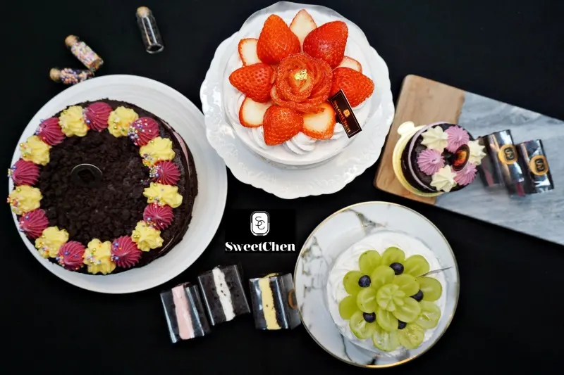 【宅配甜點】Sweet Chen-至今吃過最美味的草莓蛋糕就在這裡，還有獨特的棉花糖布朗尼，年輕烘焙師圓夢之作