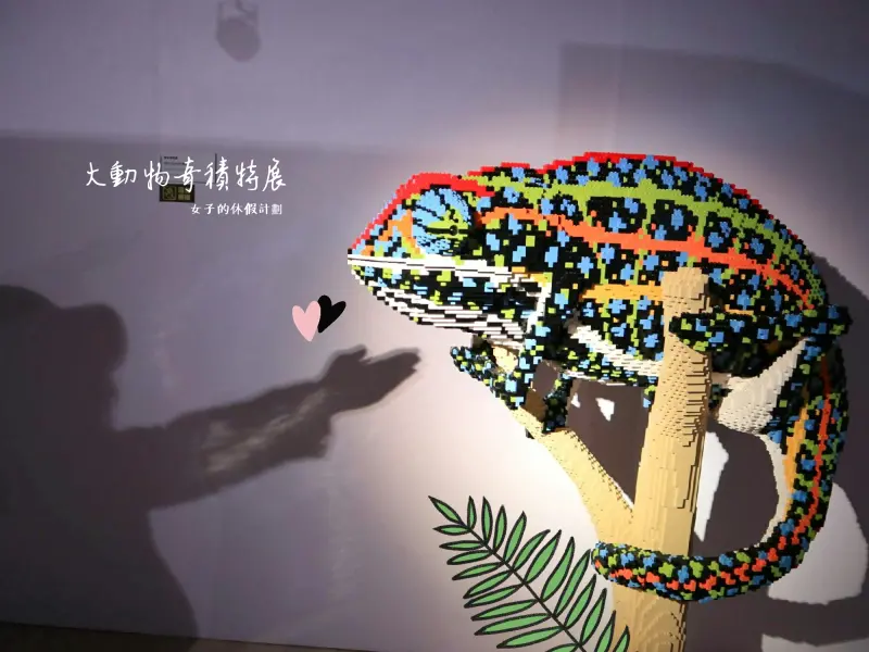 【台北士林 | 樂高大動物奇蹟特展】走進如大自然裡的樂高永續城市1:1仿真動物園 /國立台灣科學教育館 / 捷運劍潭站 ▲女子的休假計劃▼