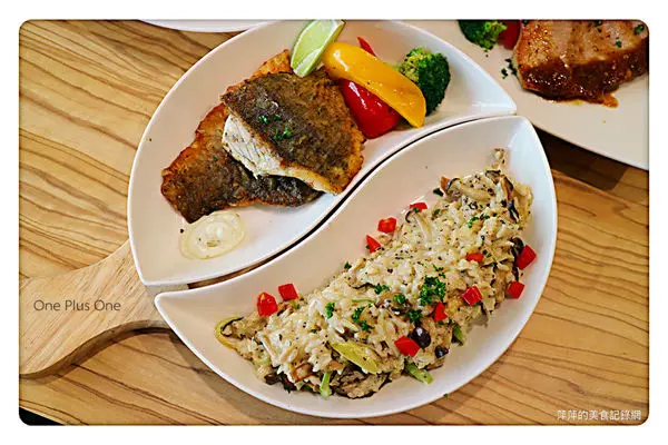 【台北美食】One Plus One 1+1創意廚房 ~  雙拼主食雙重享受/平價又好吃❤️南京三民/義大利麵/燉飯 - 捷運南京三民站