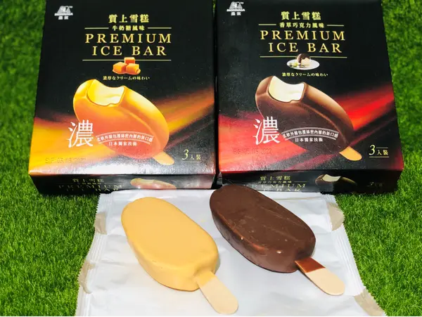 【冰棒￭雪糕】森永PREMIUM ICE BAR質上雪糕 x 牛奶糖風味&香草巧克力風味
