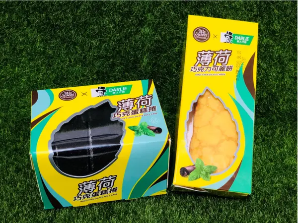 【全聯】We Sweet x 黑人牙膏聯名甜點￭薄荷巧克蛋糕捲&薄荷巧克力可麗餅
