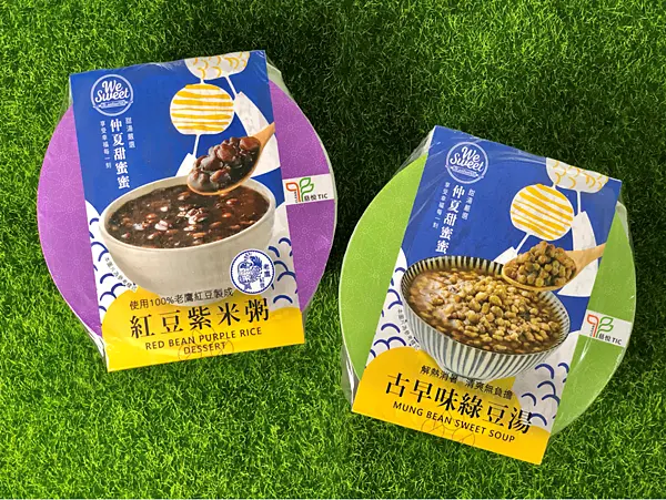【全聯美食】We Sweet x 福記￭古早味綠豆湯&紅豆紫米粥