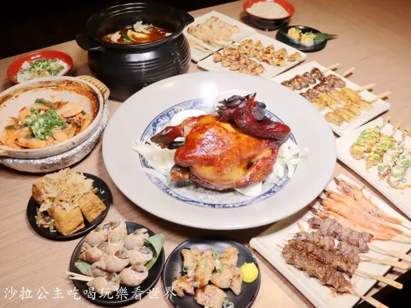 台北東區美食/壽星免費吃雞『雞老爺藥膳桶仔雞』居酒屋/串燒/生啤酒/捷運忠孝復興站/SOGO對面