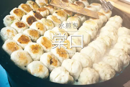 台南．中西區．三不一沒有、不准挑、不准摸、不准嫌、沒有醬油膏，老闆超有個性的棠口水煎包