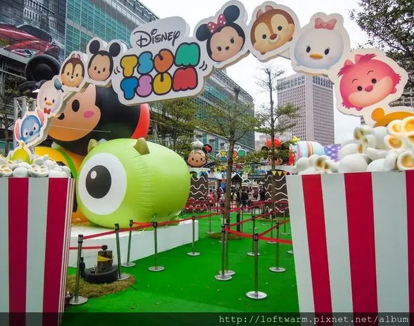 台北101旁必逛展覽活動 迪士尼Tsum Tsum派對嘉年華 好拍好玩好可愛~ 