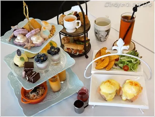 台北中山【春日甜Bistro Café 】下午茶、早午餐甜心女孩們的夢幻約會!!(B1適合親子包場哦!)