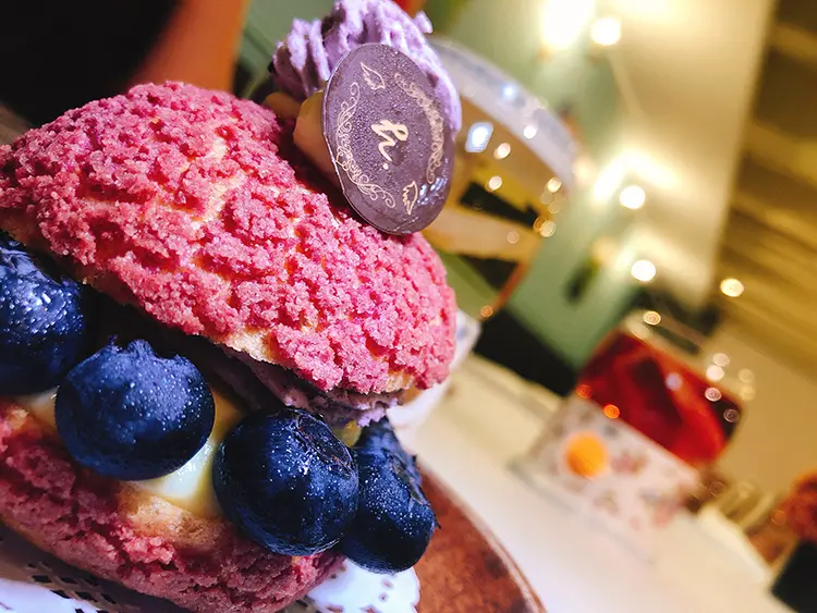 春日甜bistro café  捷運中山站美食  IG網美打卡餐廳  藍帶主廚  無國界料理 手工甜點 英式三層下午茶