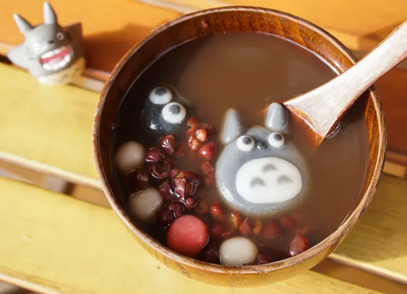 [高雄紅豆湯推薦]舊城.小旅行-一碗40元!超萌龍貓湯圓紅豆湯~左營舊城旁銅板美食 - 美食好芃友