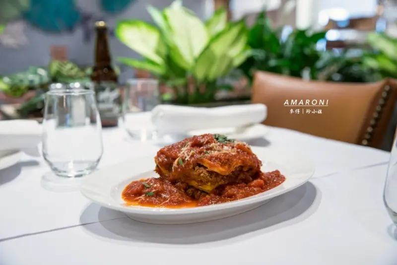 免出國！風靡美國的人氣紐約風格的義式料理AMARONI‘s 在台灣也吃得到｜微風松高市政府站美食 - 麥仔の生活日記