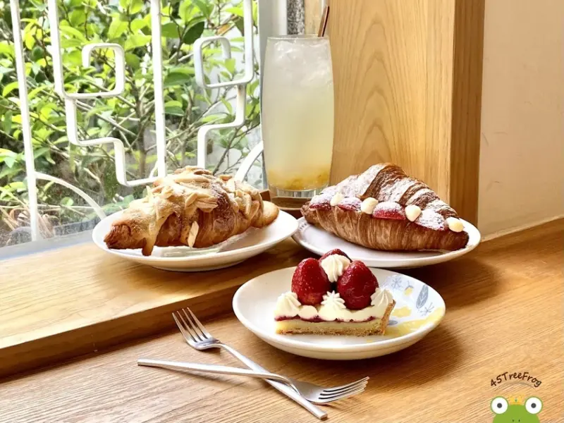 【美食週報EP23】台中美食．小島遇見他｜隱藏在逢甲巷內的老宅甜點店，必吃人氣可頌｜逢甲美食推薦