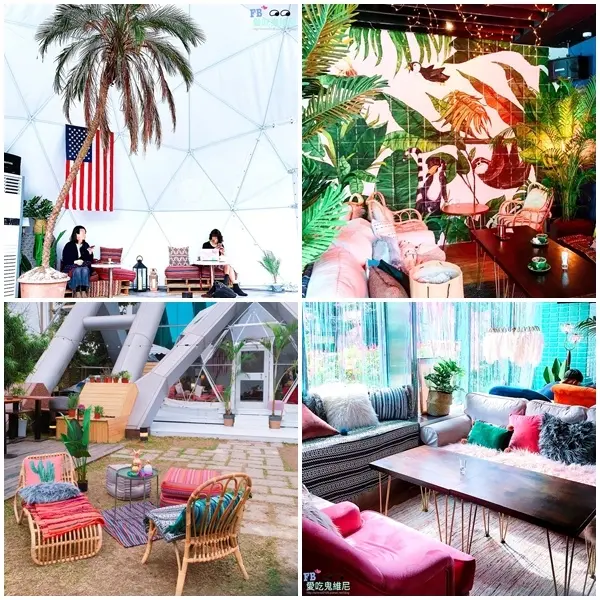 Drunk cafe 爛醉咖啡。2018台北現在最夯最新的IG熱門打卡點,網美網帥聚集地,是下午茶是餐酒館也是酒吧! 透明泡泡屋就位在華視大樓下方