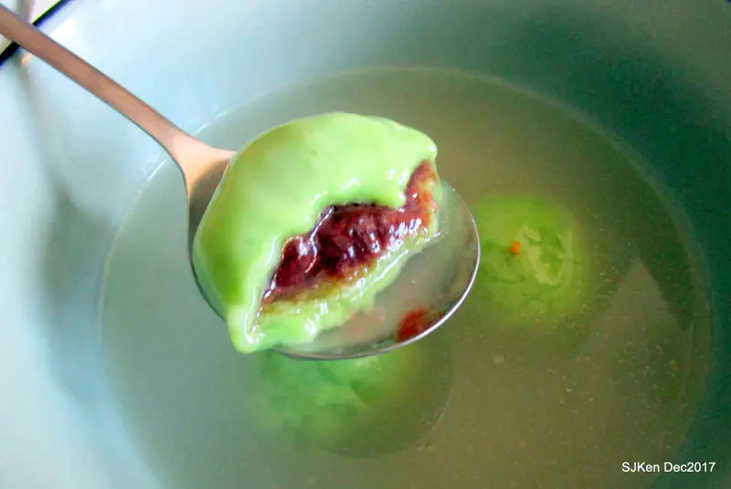 「珍品九如寧波湯圓」 --- 抹茶豆沙、花生、芝麻多種口味，皮薄餡多手作美味! 