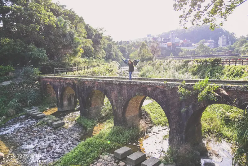 《桃園龍潭》大平紅橋 百大歷史日式懷舊古橋、IG打卡秘境