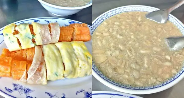 【新竹東區】有夠爛花生湯☞早起的鳥兒才有美味的蛋餅油條和花生湯可以吃!聲名遠播的超綿密軟爛花生&酥脆油條/新竹東區.西大路地下道旁/新竹早餐