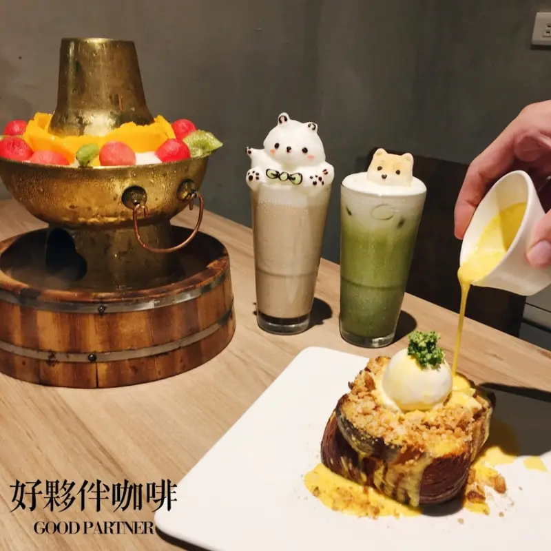 高雄美食｜Good Partner好夥伴咖啡 巨蛋店-夏天清涼好滋味，7PUPU雪冰強烈來襲