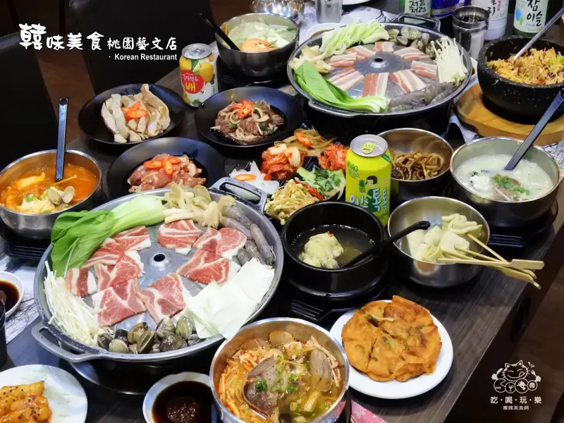 《美食推薦》【桃園】韓味美食桃園藝文店。高CP韓國烤肉料理吃到飽 除了韓式烤肉吃到飽還可以吃到11種韓國傳統小吃 小菜/飲料吧無限吃到飽 藝文特區巷弄美食 桃園必吃美食推薦
