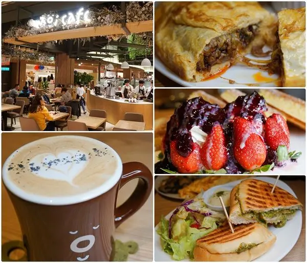 【食】Moi café京站店∣高CP值輕食早午餐/帕尼尼/鬆餅/下午茶甜點∣台北車站京站，聚餐/約會新選擇-2018.01