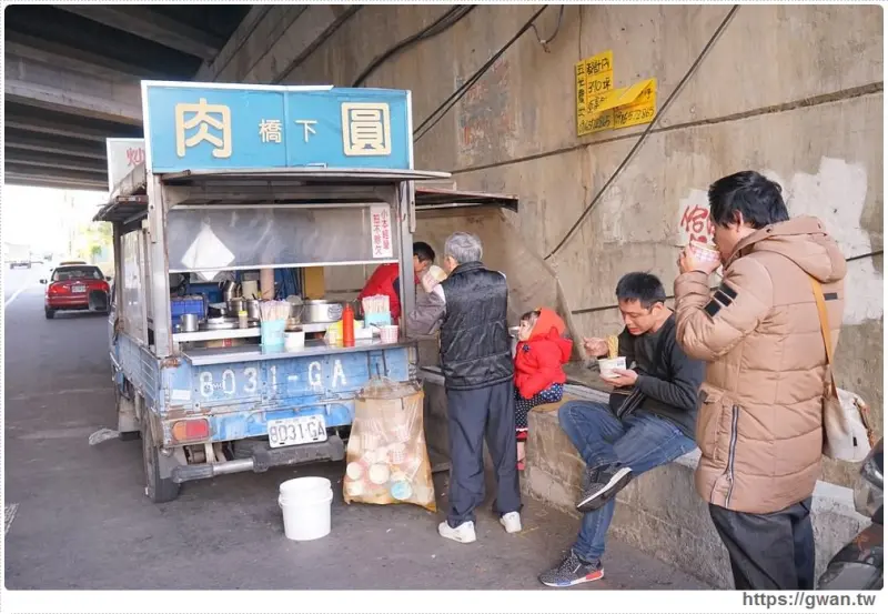 橋下肉圓 | 每天只賣四小時的隱藏版美食，35元肉圓+豬血湯喝到飽