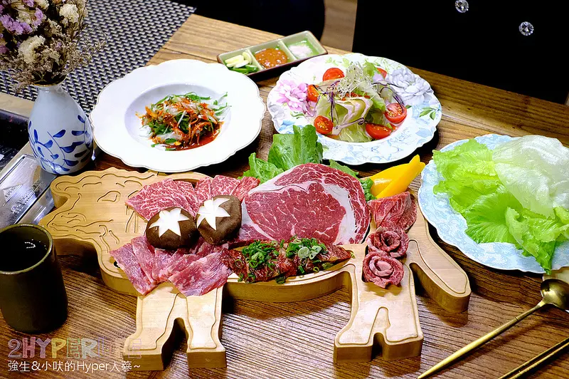 韓珍館|韓國闆娘坐鎮的道地韓式料理！燒肉套餐食材新鮮加上道地口味附餐，口味與飽足感兼具的老虎城美食～ @強生與小吠的Hyper人蔘~
