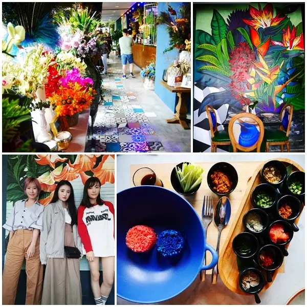 【台北美食】Thai.J-ATT。夢幻花草系神秘時尚裝潢 猶如城市裡的秘境花園。前泰國四季酒店主廚 道地泰北清邁料理。捷運台北101/世貿站、市府站