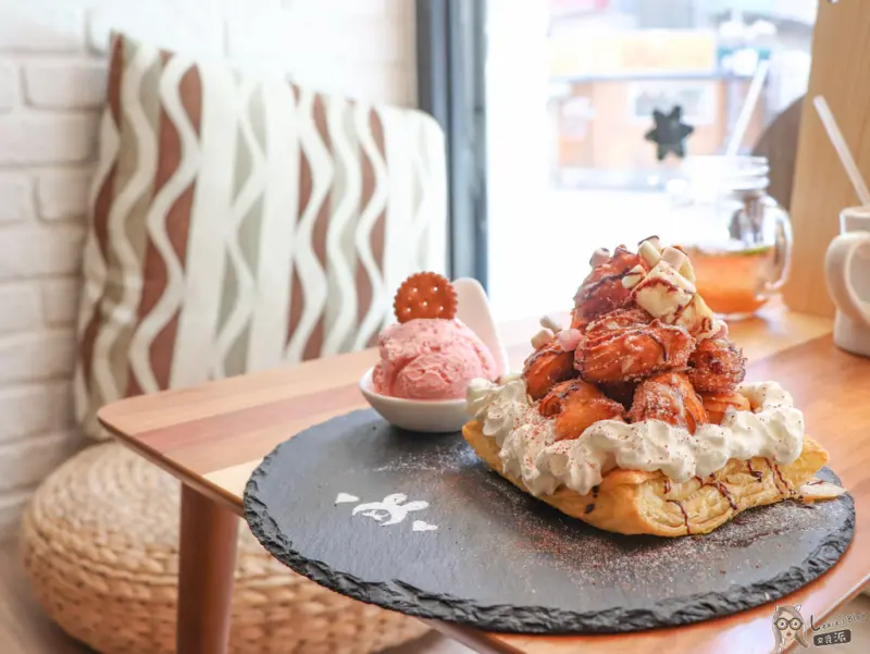 食【小巨蛋】哈啾吉拿甜心館，可愛吉拿棒下午茶點心/菜單menu