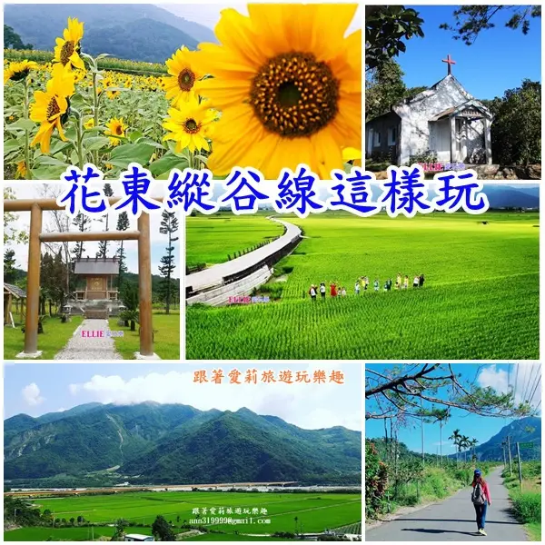 【花東 旅遊】三天兩夜花東之旅│台九線 花東縱谷景點整理