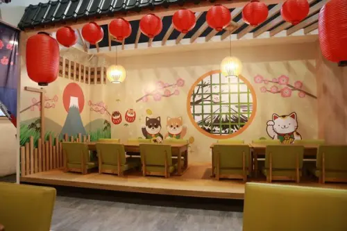 【食】新北--新莊宏野不二村日式蔬食餐廳/文青咖啡館，還有玩沙/滑梯遊戲區，適合親子。