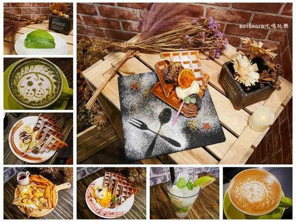 【桃園市區】Sam Coffee山姆咖啡~早午餐/下午茶/鬆餅擺盤精緻/拉花/藝文特區美食