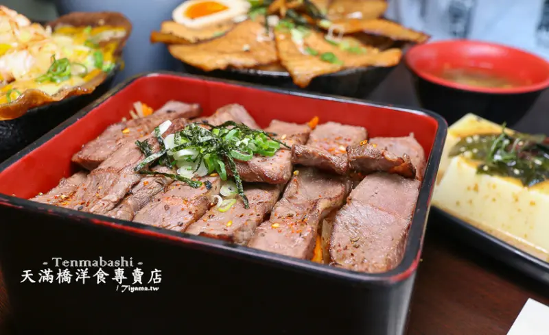 台南丼飯|天滿橋洋食專賣店：味噌湯.小菜.日式麥茶無限供應~自助點餐機好吃又好玩 - 緹雅瑪 美食旅遊趣