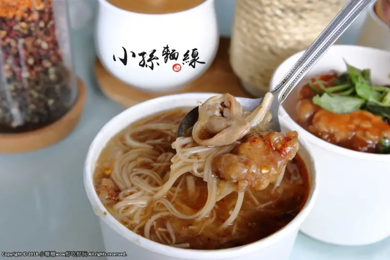 【食。桃園】小孫麵線〜在地人強力推薦不一樣的卜肉麵線，絕不可錯過的小吃！