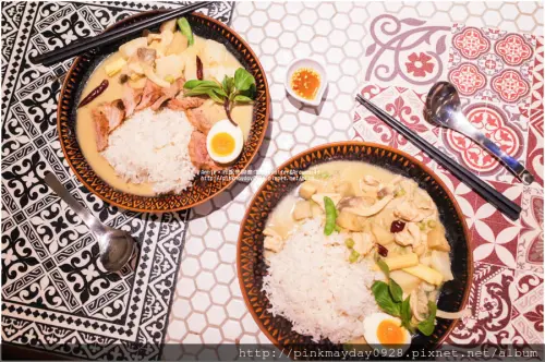 ✿台南✿ 成大周邊 平價樸實的泰式料理 店內滿滿的綠色植栽真的太好拍 有種身在叢林裡用餐的驚艷 ➜ 珍妮花與南洋杉 Jennifer&Araucaria