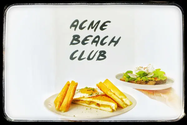 ☞台北美食☜ACME Breakfast CLUB。捷運西門站。期間限定峇厘島風格咖啡廳。夏日限定菜單。在城市中感受夏日沙灘的悠閒感覺